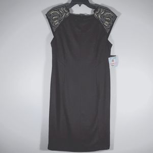 NWT Suzi CHIN DARK HEATHER DRESS SZ 6